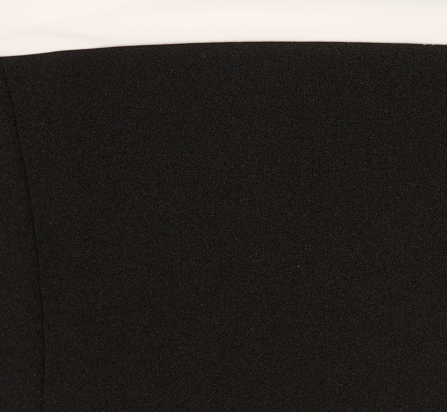 Colorblock Crepe Strapless Jumpsuit With Bow Accent In Black White
