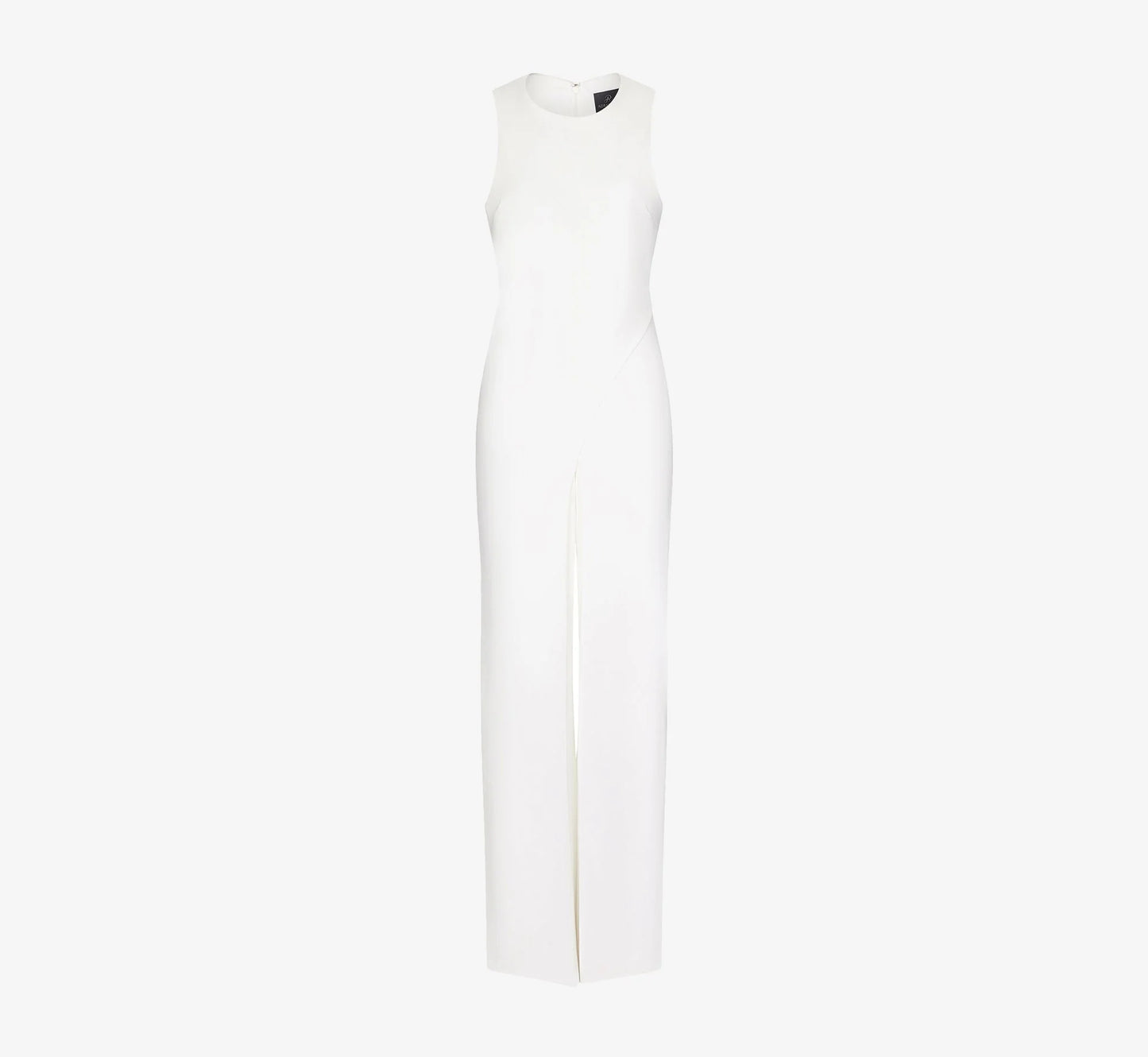 Sleeveless Asymmetrical Jumpsuit In Ivory