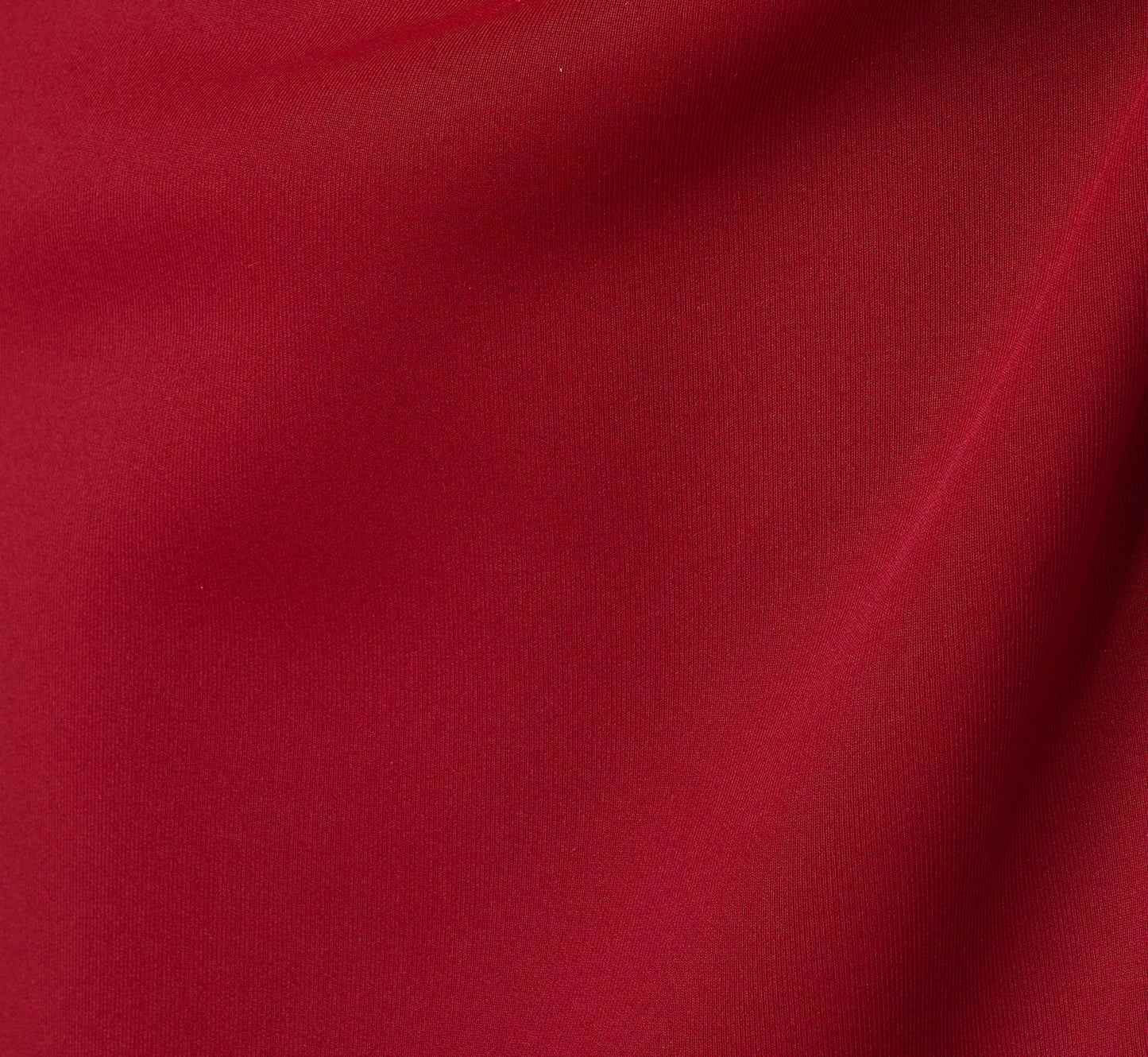 Sleeveless Flounce High Low Midi Dress In Crimson