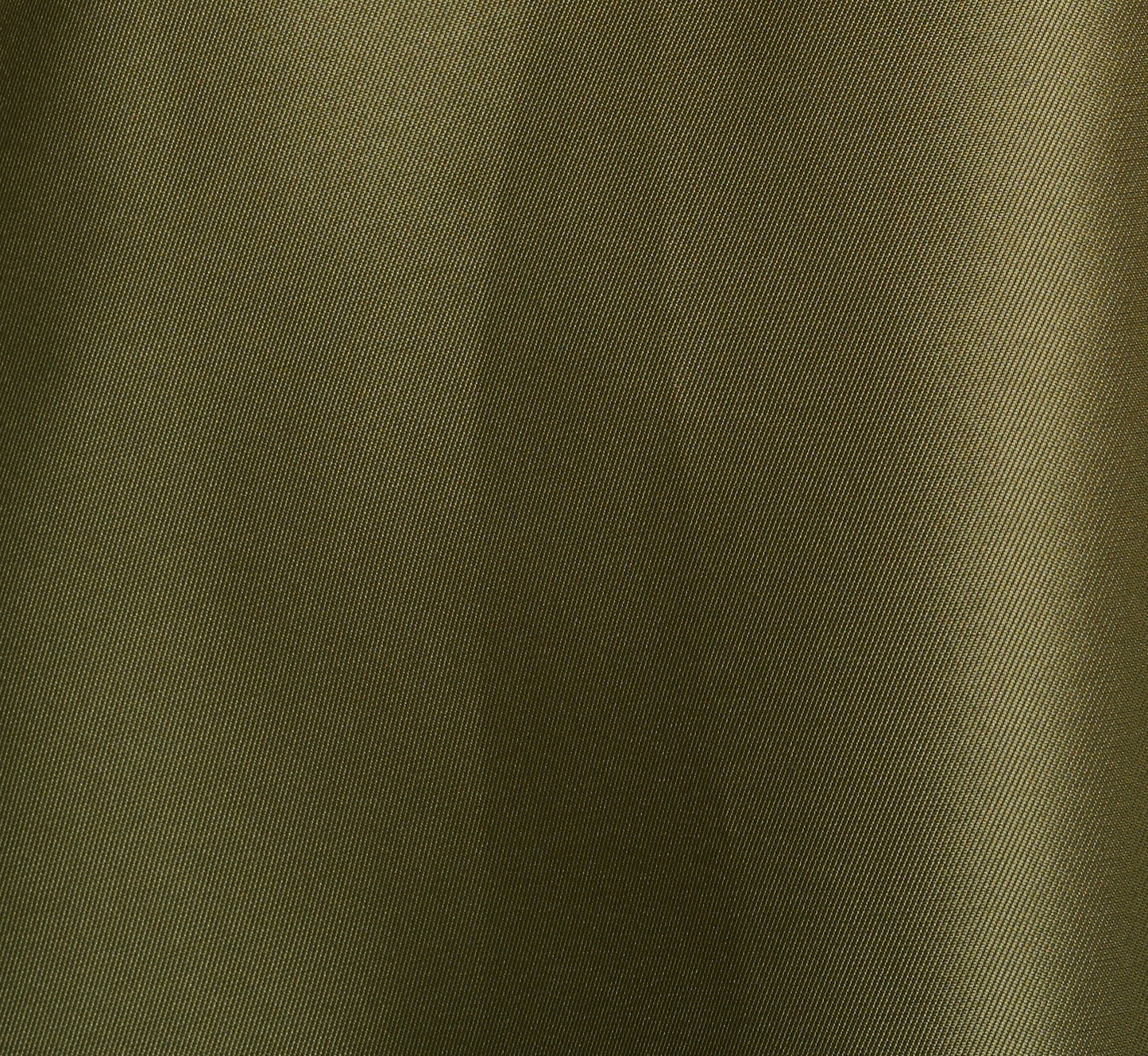 One Shoulder Beaded Detail Mikado Midi Dress In Jungle Olive