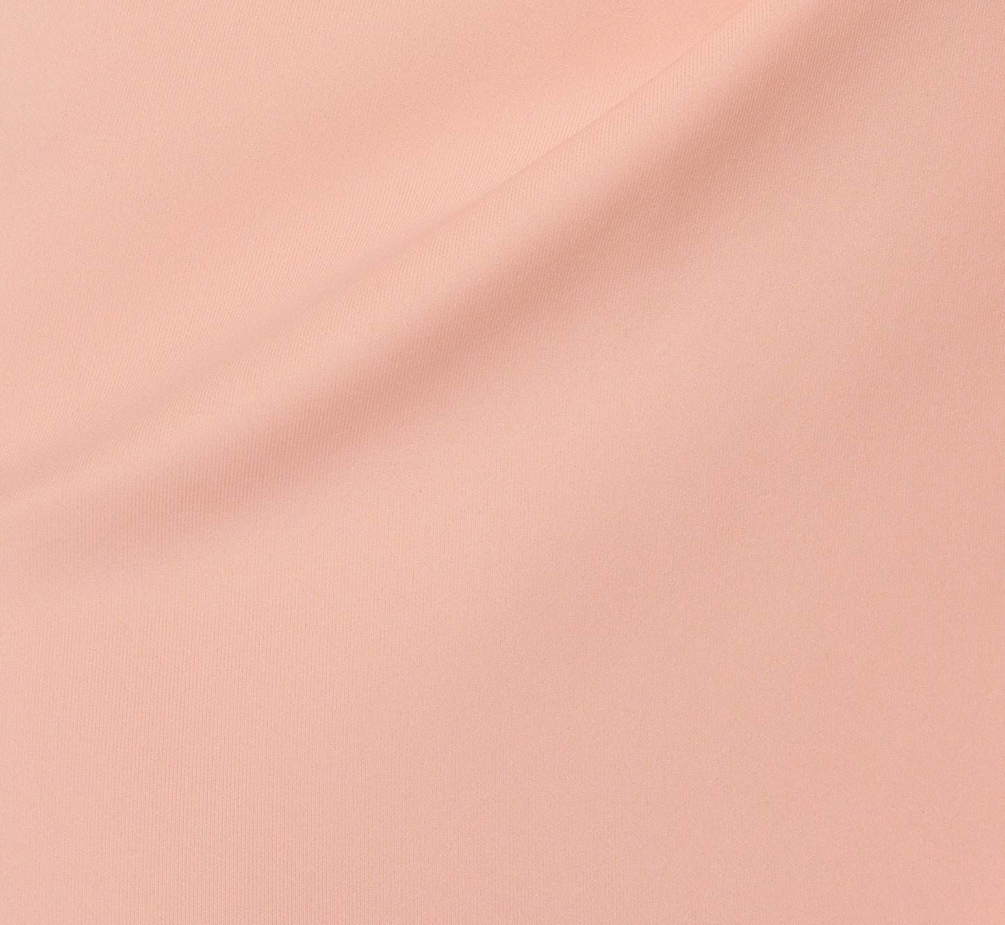 One Shoulder Stretch Rosette Gown In Blush Whisper