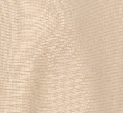Long Sleeve Drop Shoulder Pullover Sweater Top In Cream