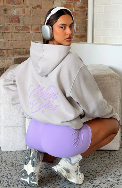 Love You Regardless Oversized Hoodie Moon