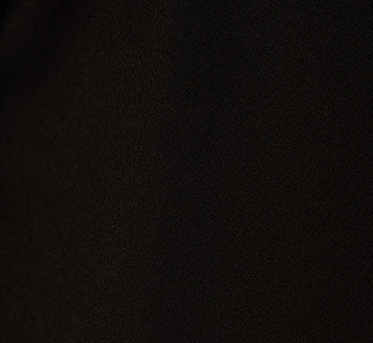Knit Top With Pleated Sleeves In Black