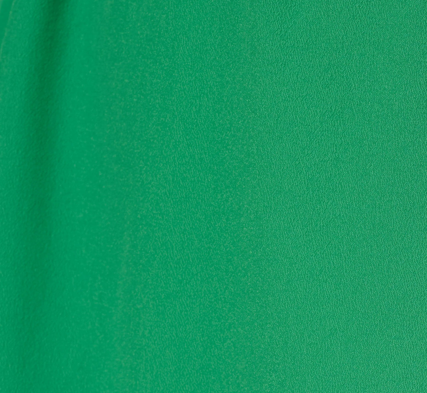 Long Sleeve Scallop Trim Short Dress In Green