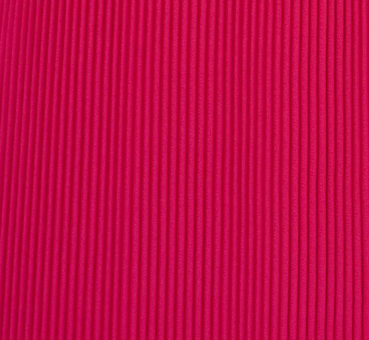 Sleeveless Pleated Dress With Self Tie Waist In Hot Pink