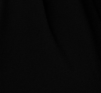 One Shoulder Midi Dress With Bow Accent In Black