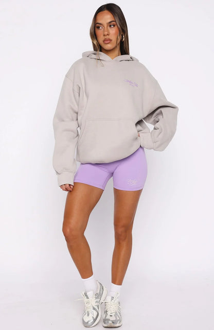 Love You Regardless Oversized Hoodie Moon