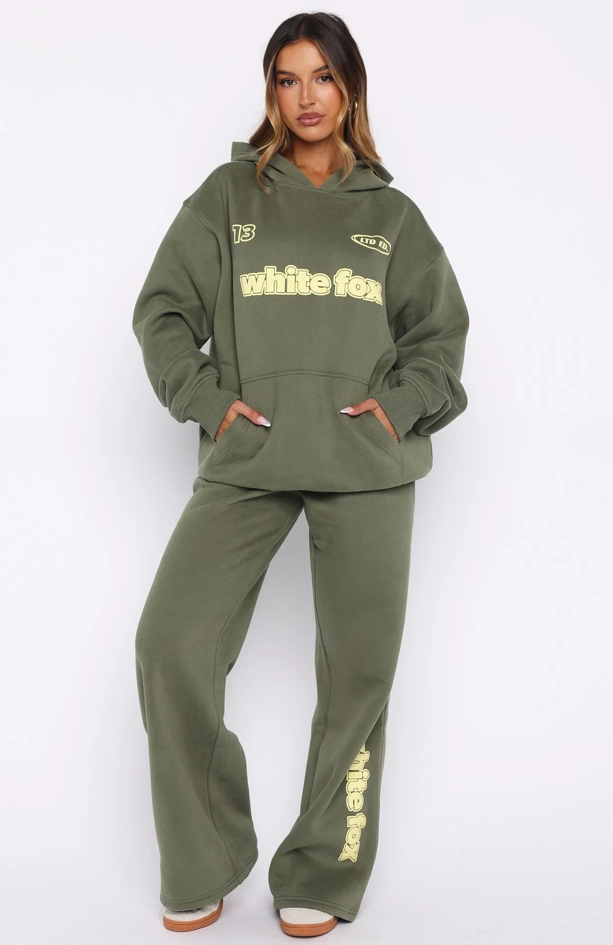 Ready To Go Oversized Hoodie Khaki