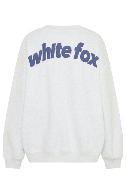 From The Archives Freya Oversized Sweater Grey Marle