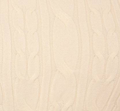 Short Sleeve Pearly Collar Sweater In Sugar Cream