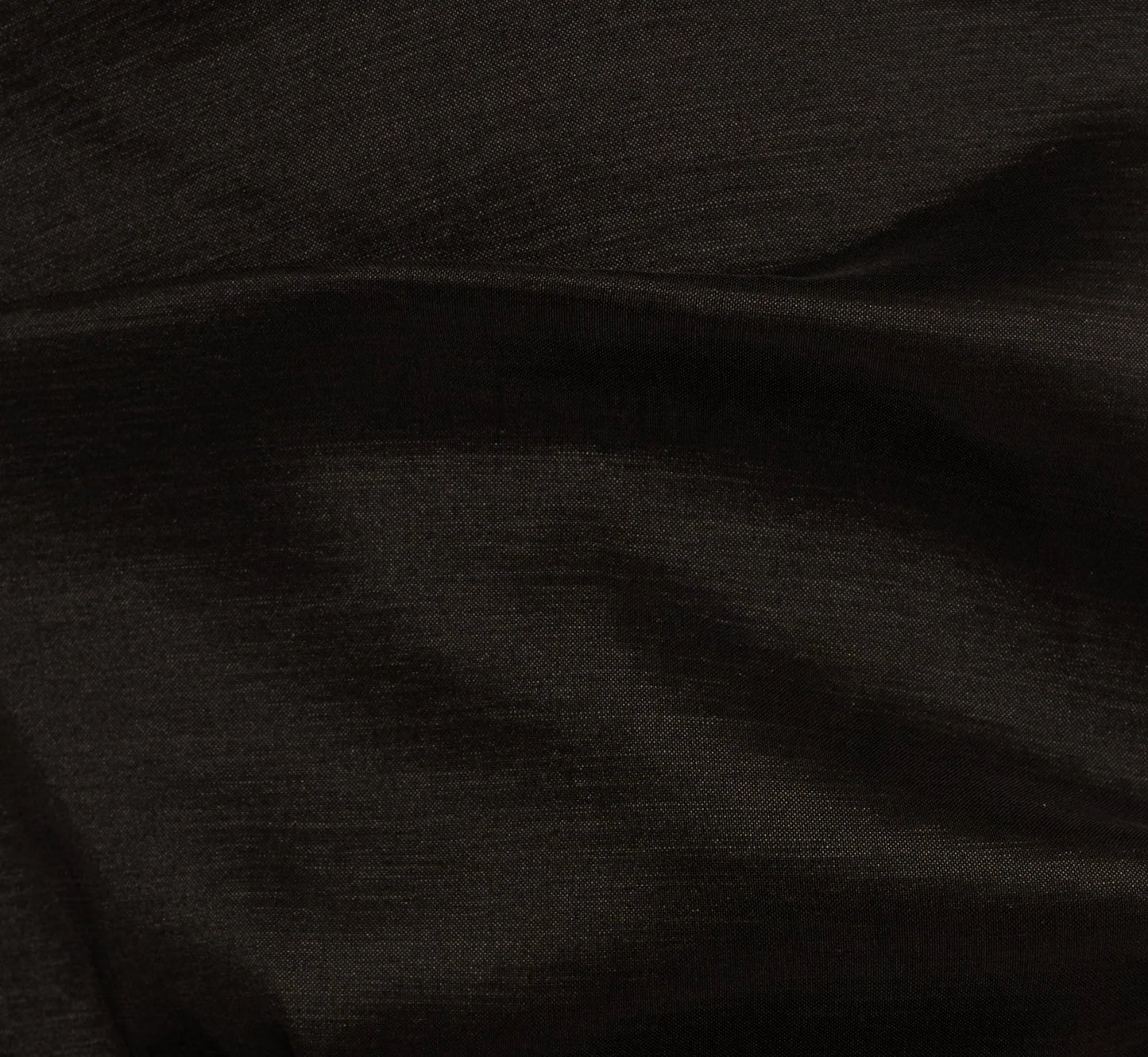 Long Sleeve Taffeta Tuxedo Gown In Black