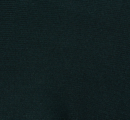 Long Sleeve Laced Raglan Sweater In Forest Teal
