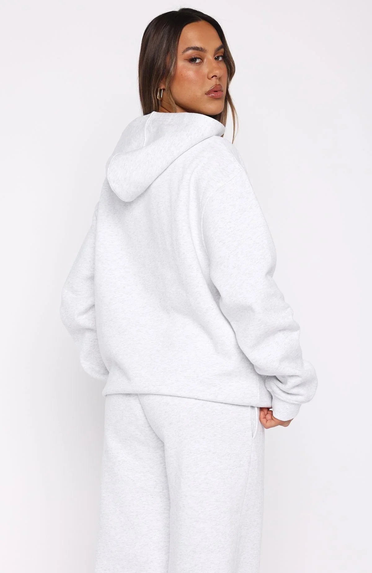From The Archives Kenzie Oversized Hoodie Grey Marle