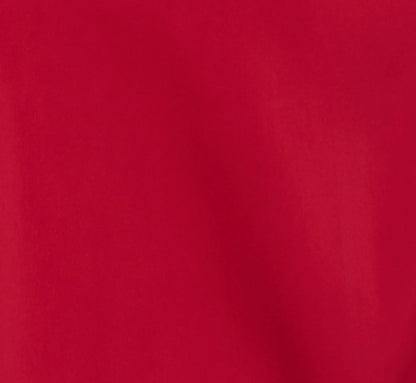 Stretch Satin Corset Back Midi Dress In Matador Red