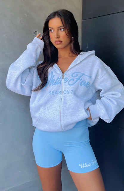 Season 7 Zip Front Hoodie Dawn