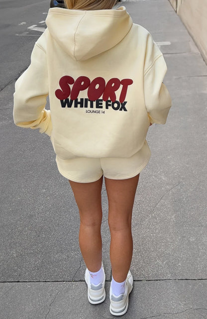 Club 14 Peyton Oversized Hoodie Lemon