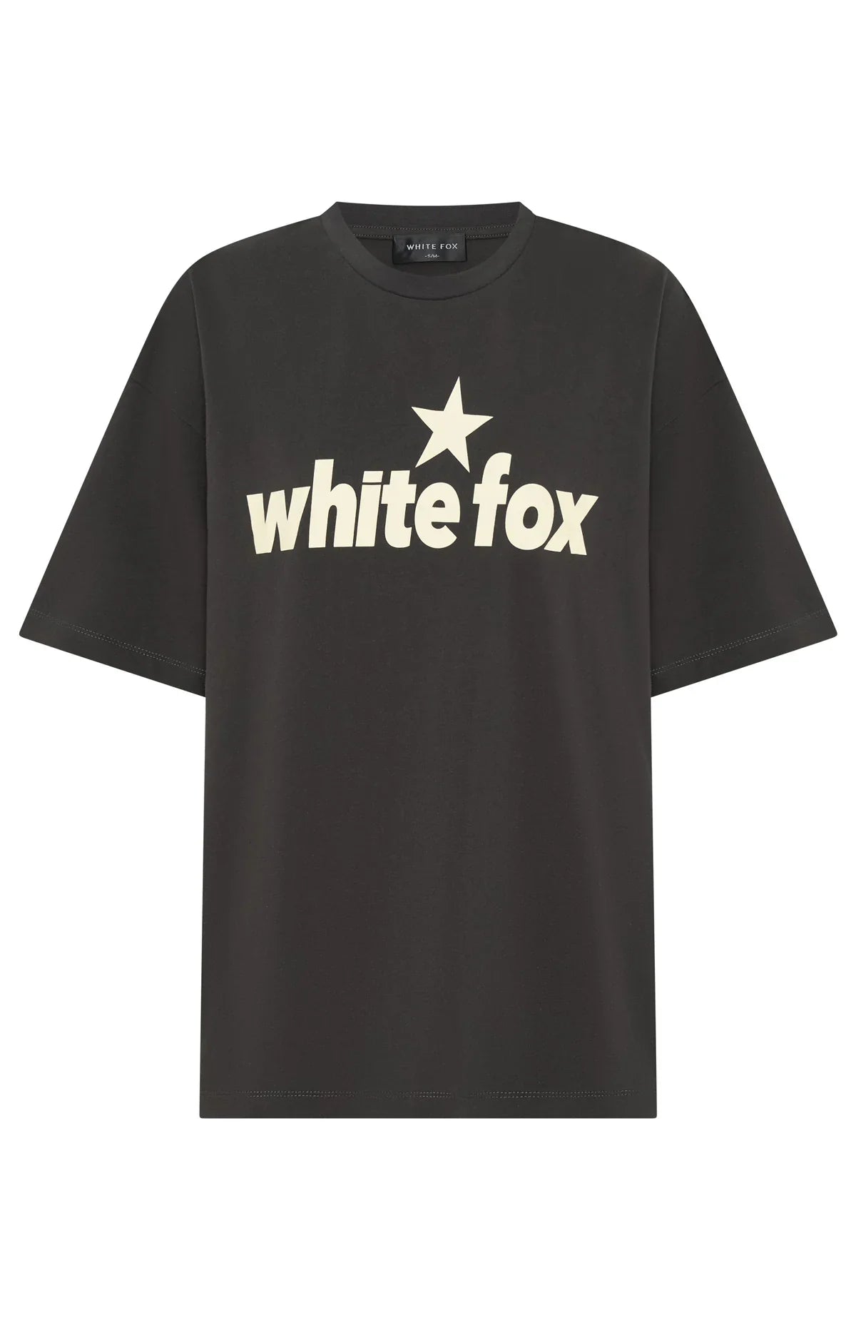 From The Archives Charli Oversized Tee Charcoal