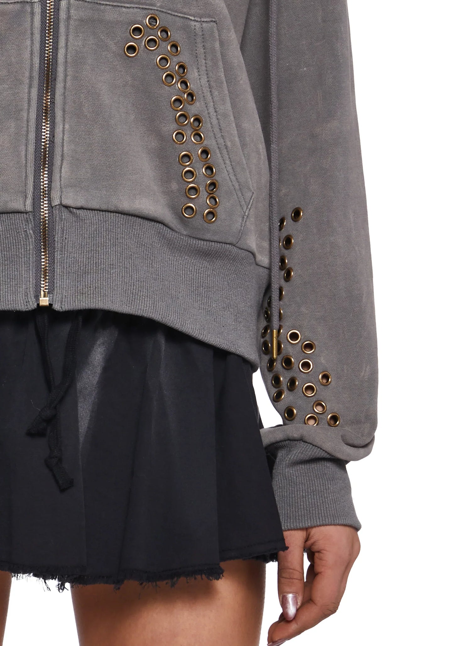 Dirty Daylight Crop Hoodie