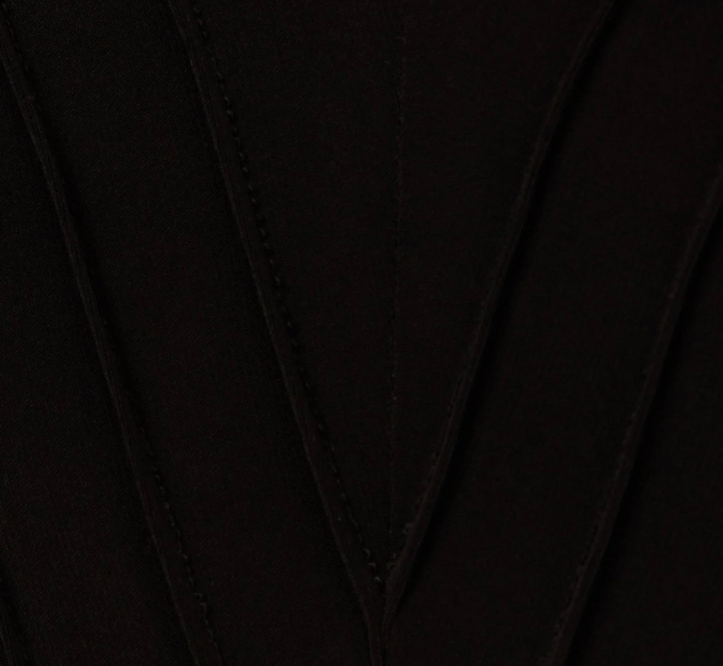 Cropped Jumpsuit With Pintuck Bodice In Black