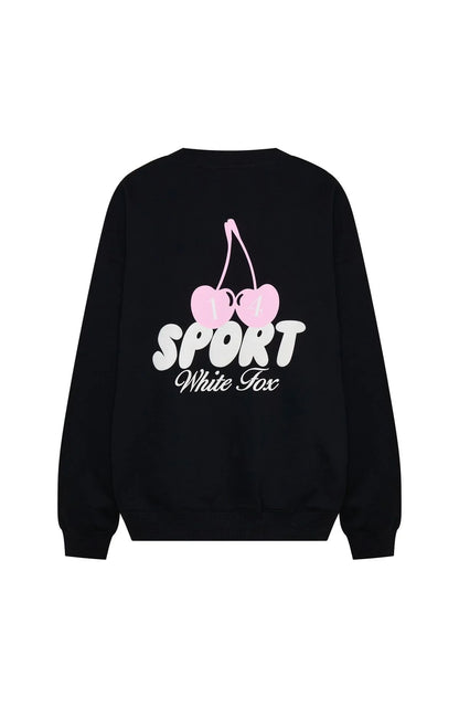 Club 14 Peyton Oversized Sweater Black