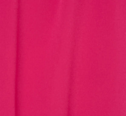 Chiffon Halter Trapeze Dress In Hot Pink