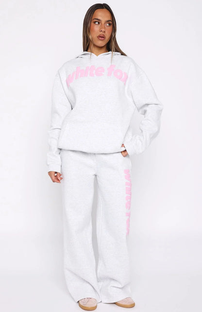From The Archives Kenzie Oversized Hoodie Grey Marle