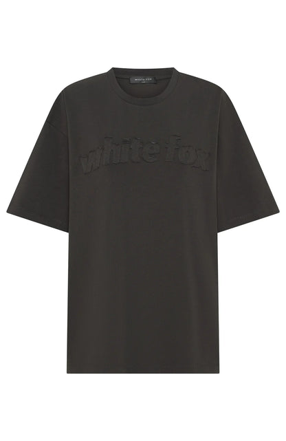 From The Archives Lexi Oversized Tee Charcoal