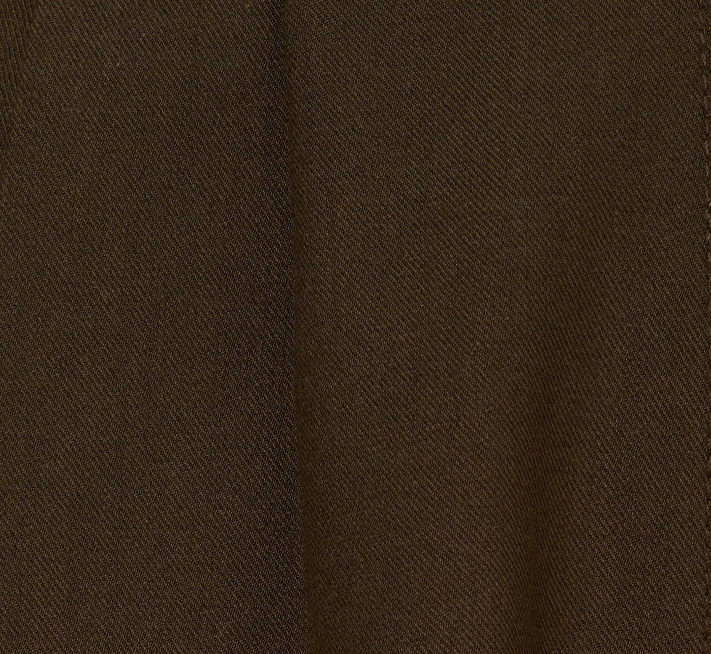 Wide Leg Pleated Trouser In Military Green