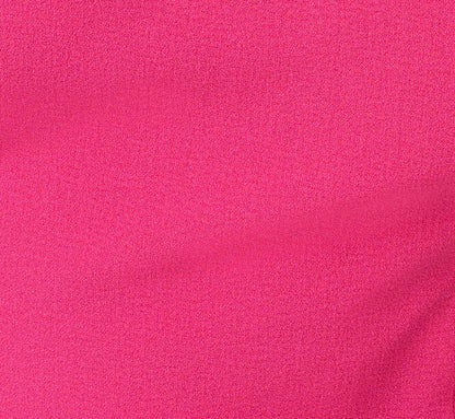 Off The Shoulder Midi Dress With Sweetheart Neckline In Brilliant Fuchsia