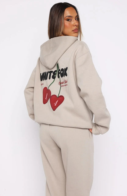 Club 14 Trinity Oversized Hoodie Moon