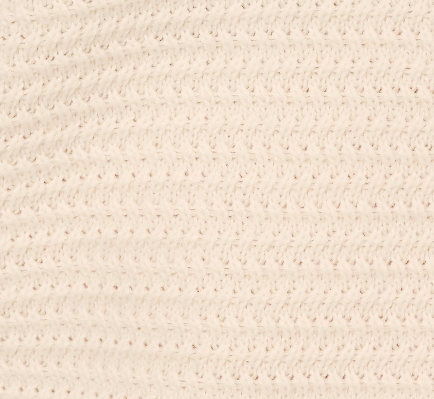 Short Sleeve Collared Cotton Crochet Top In Ivory Blue Moon
