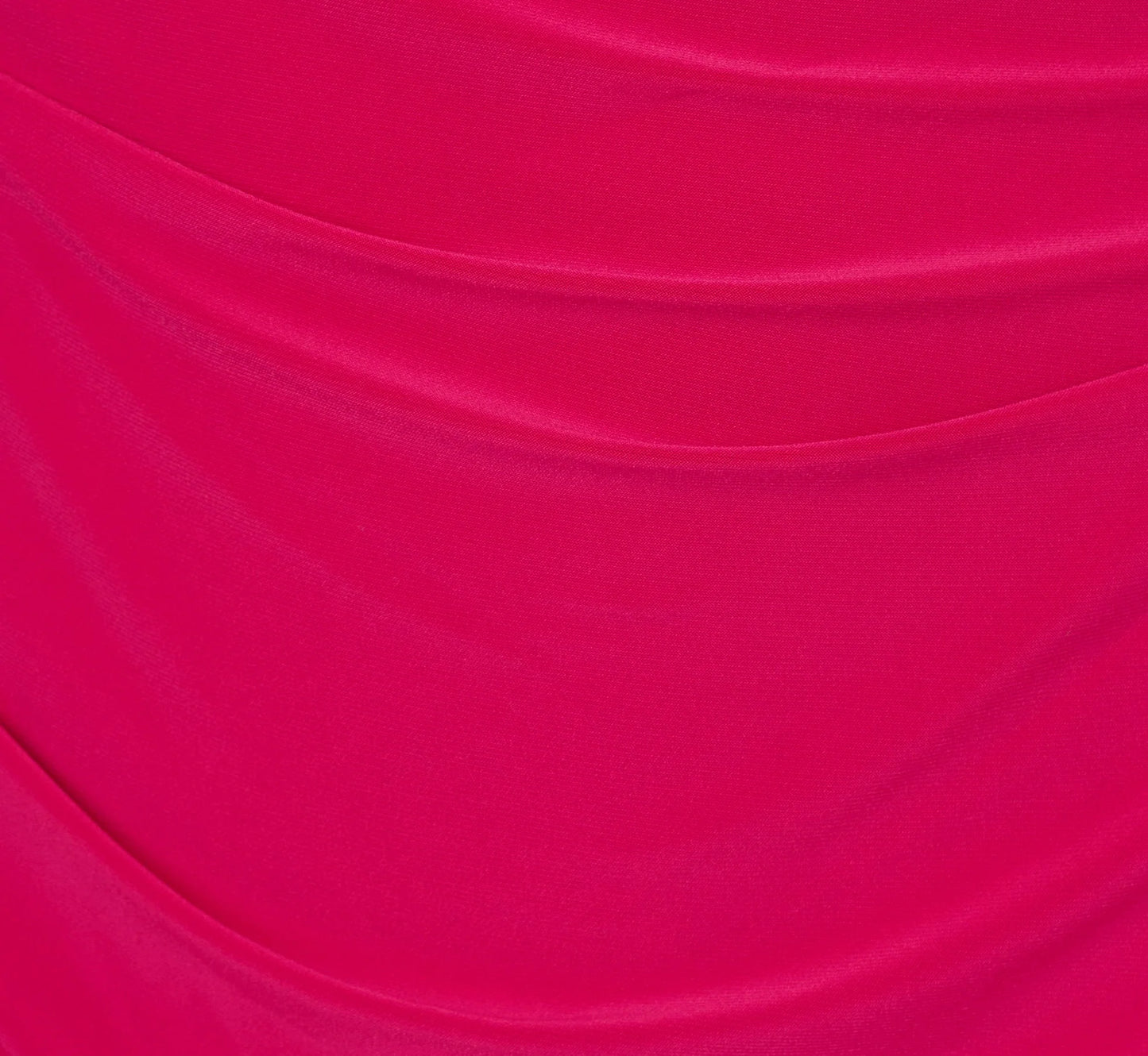 Cap Sleeve Jersey Tuxedo Sheath Dress In Brilliant Rose