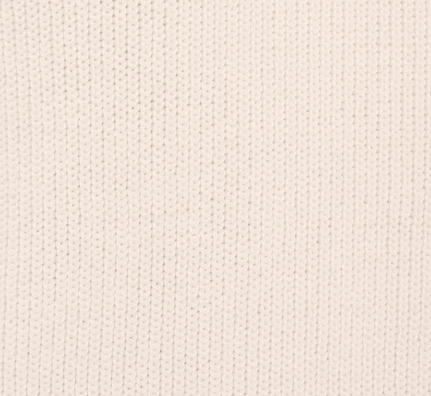 Short Sleeve Scalloped Trim Polo Sweater In Cream Black